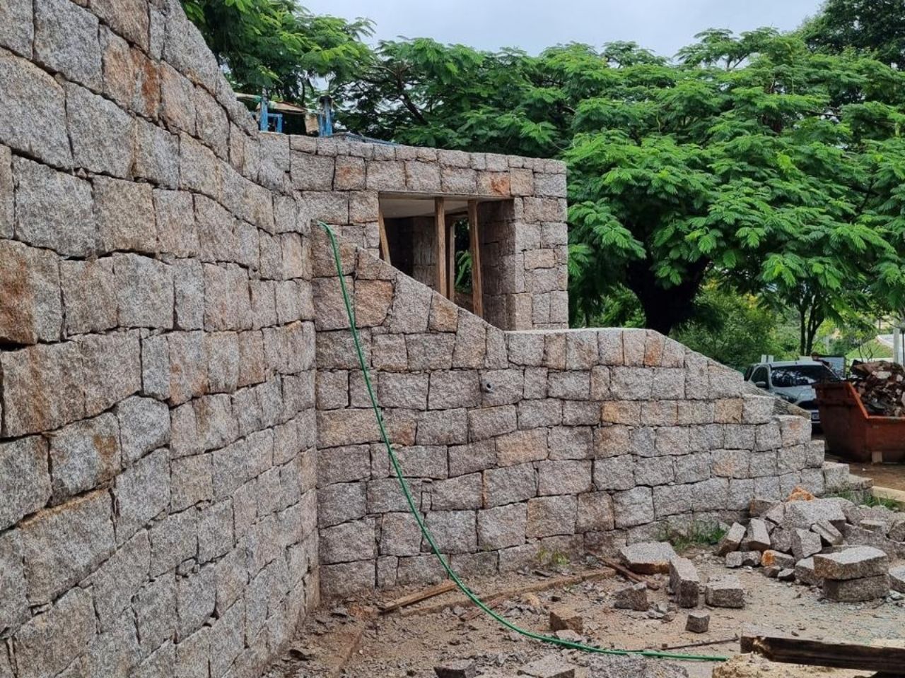 Revestimentos em  pedras